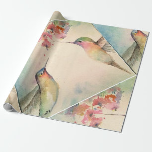 Papier Cadeau colibris