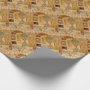 Papier Cadeau collage de motifs italiens baroques