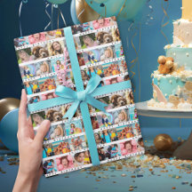 Collage de photos d'anniversaire