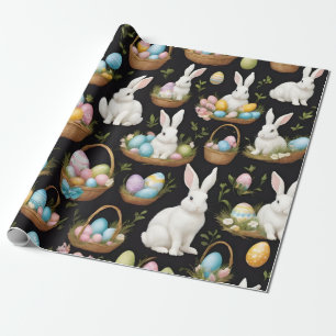 Papier Cadeau Collection Bunny Pâques Boho