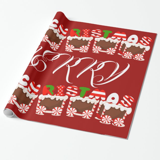 PAPIER CADEAU COLLECTION DE NOËL SUZANNE ELIZABETH (Déroulé)