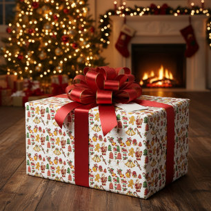 Papier Cadeau Collection Ginger de Noël