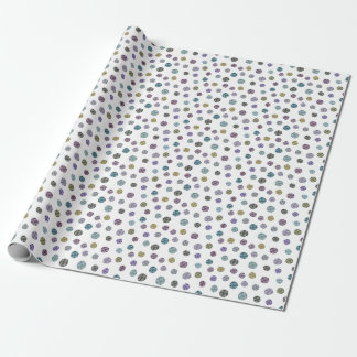 Papier Cadeau Collection Jennifer Aquarelle Petits Points