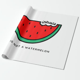 Papier Cadeau Collection Palestine 'This is not a Watermelon'
