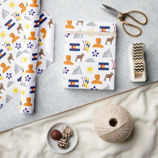 Papier Cadeau Colorado (Artisanat)