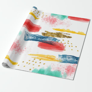 Papier Cadeau Coloré