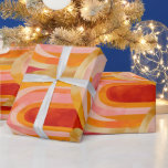Papier Cadeau Coloré Vie Whimsical Christmas Arch Formes<br><div class="desc">Un papier d'emballage fantaisiste aux couleurs vives, orné d'arcs arc-en-ciel aux roses audacieuses, d'oranges, de rouge et d'or. Si moderne et tendance, ce design girly chic est un choix merveilleux pour toutes les filles sur votre liste de cadeaux pendant les vacances. Cet article est également un choix polyvalent à utiliser...</div>