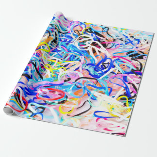 Papier Cadeau Colorful Elastic Rubber Bandsabstract,background,b