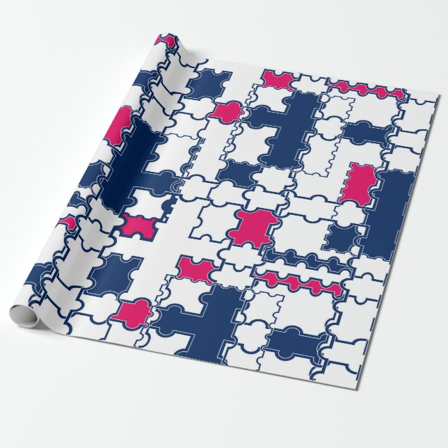 Papier Cadeau Colorful pattern (Déroulé)