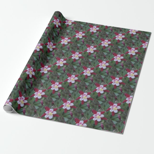 Papier Cadeau Columbine (Déroulé)