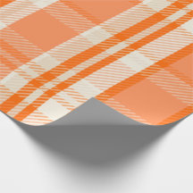 Combinaison de couleurs orange et crème unique et