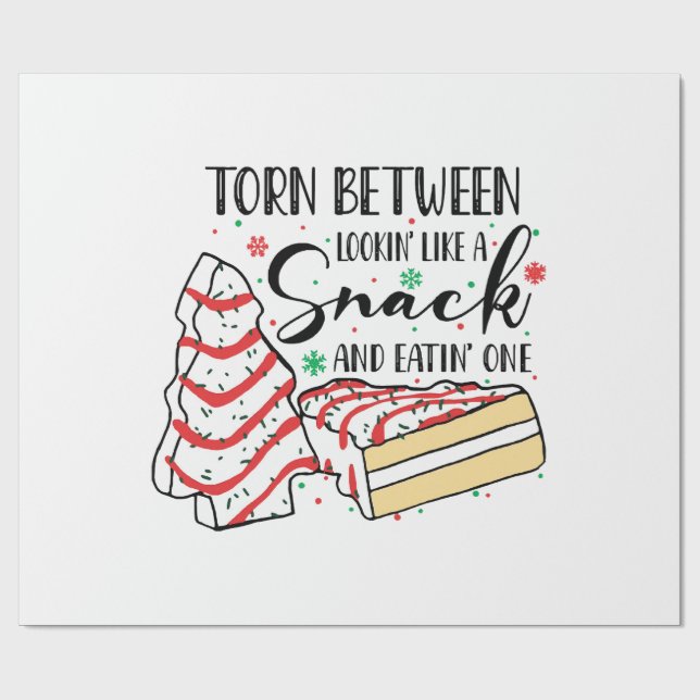 Papier Cadeau Comme Un Snack (Plat)