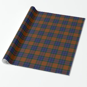 Papier Cadeau Comté de Longford Irish Tartan