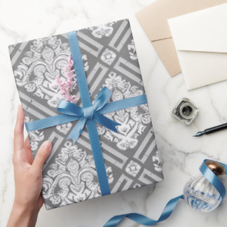 Papier Cadeau Conception classique de Motif Ornate