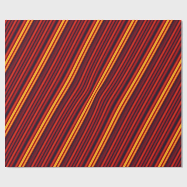 Papier Cadeau Conception contemporaine colorée  (Plat)