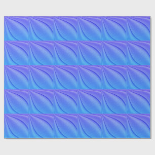 Papier Cadeau Conception de Contour de Lavande Brossée à Violett