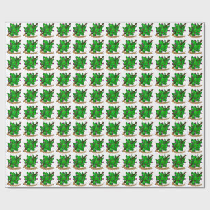 Papier Cadeau Conception de dés Druid