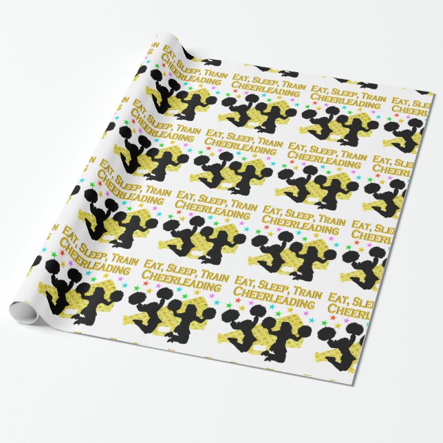 PAPIER CADEAU CONCEPTION DE DORMIER DE DORMIÈRE GOLD EAT (Déroulé)