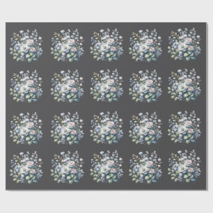 Papier Cadeau Conception de fleurs personnalisée