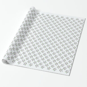 Papier Cadeau Conception de marches du Terrier tibétain