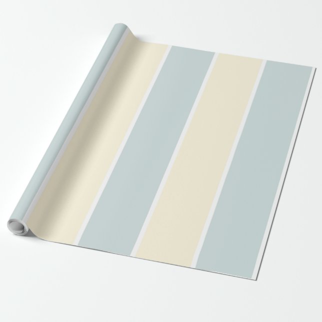 Papier Cadeau Conception de motif à rayures verticales de couleu (Déroulé)