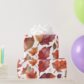 Papier Cadeau Conception de motif Rustic Radiance