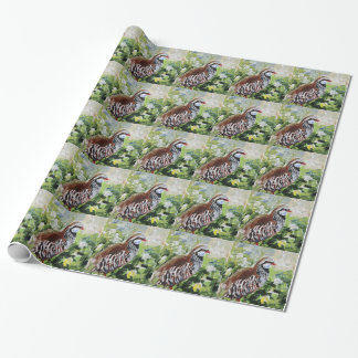 Papier Cadeau Conception de perdrix juste pour vous