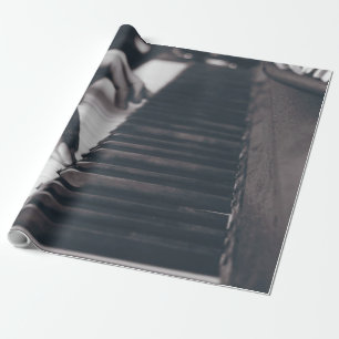 Papier Cadeau Conception de piano géniale