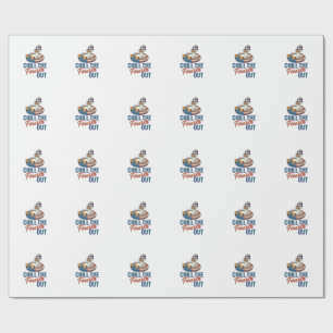 Papier Cadeau Conception de T-shirt de canard patriotique pour r