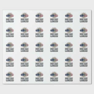 Papier Cadeau Conception de T-Shirt Vintage Legend Papa Patrioti