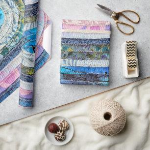 Papier Cadeau Conception de tapis Ovale Quilé