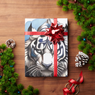 Papier Cadeau Conception de tigre