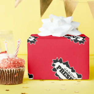 Papier Cadeau Conception de trou déchiré drôle vacances personna