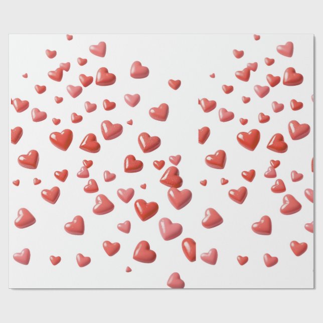 Papier Cadeau Conception esthétique mignonne pour le style quoti (Plat)