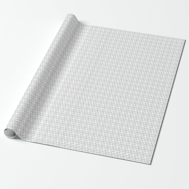 Papier Cadeau Conception géométrique du sol Abstrait (Déroulé)
