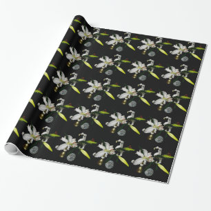 Papier Cadeau Conception Iirsh - Collection Laiton et Fleur