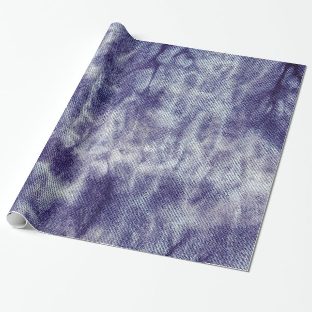 Papier Cadeau Conception lavée #6 de denim chez Emporio Moffa (Déroulé)
