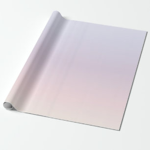 Papier Cadeau Conception minimale de dégradé rose pastel paste