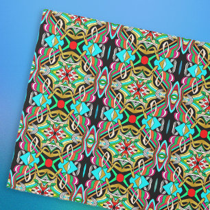 Papier Cadeau Conceptions Colorées