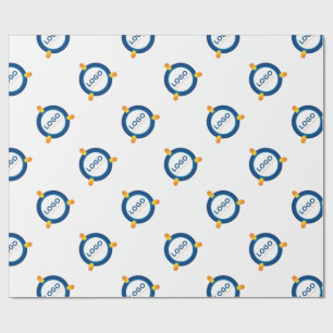 Papier Cadeau Conditionnement du logo personnalisé de l'entrepri