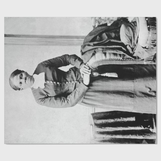 Papier Cadeau Conducteur Harriet Tubman Chemin de fer souterrain (Plat)