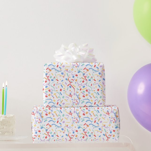 Papier Cadeau Confetti Brights (Surprise) (Cadeaux de fête)