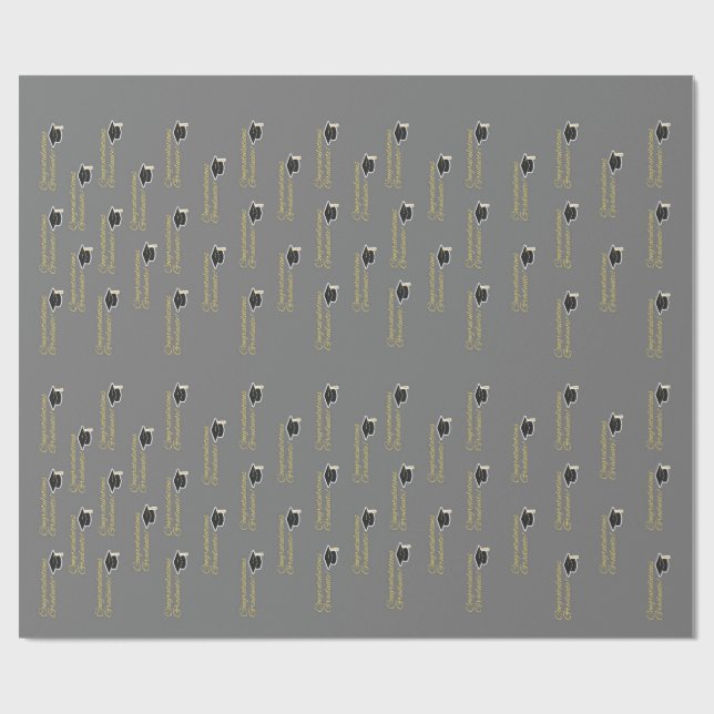 Papier Cadeau Congratulations Graduate (Plat)