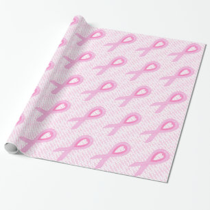 Papier Cadeau Conscience de cancer du sein