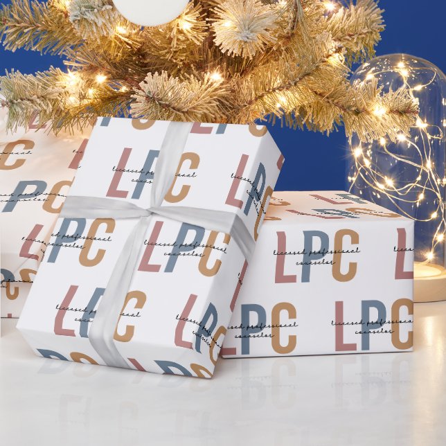 Papier Cadeau Conseiller professionnel agréé LPC (Vacances)