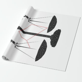 Papier Cadeau constellation d'étoiles de la Libra | Cadeau d'ann