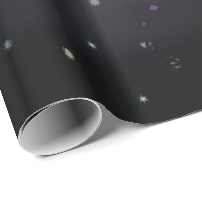 Papier Cadeau Constellations (Coin rond)