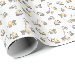 Papier Cadeau construction pour enfants