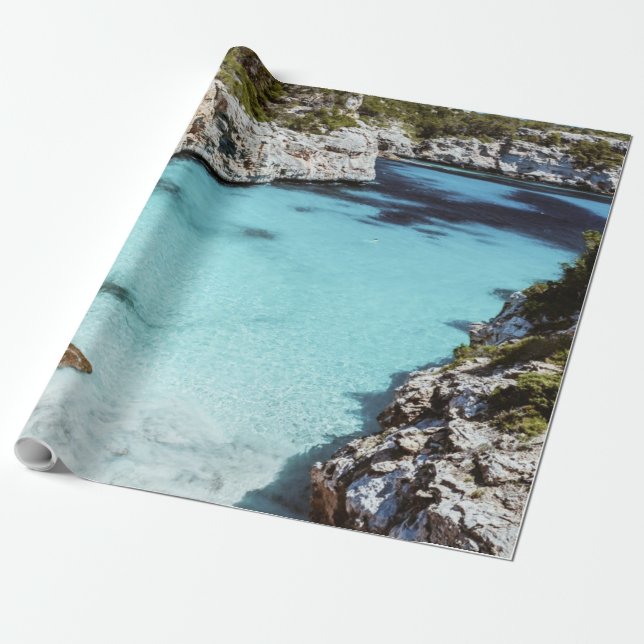 Papier Cadeau Cool Seascape (Déroulé)