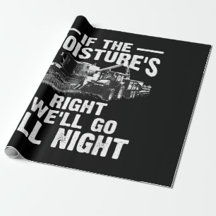 Papier Cadeau Cool si l'humidité juste fermier cadeau Funny Far